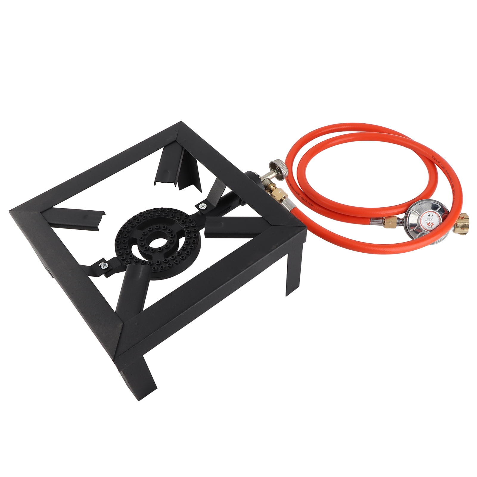 Cooker 8KW Gas Boiling Ring Cast Iron Stove Large LPG Stove Outdoor Cooker Iron Frame Portable Fire Control Stove