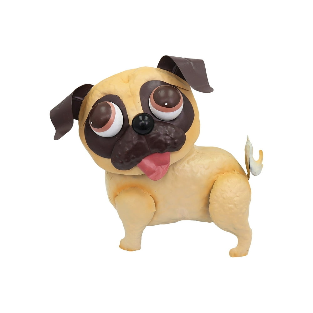 A. Perry Dog BobbleHead Garden Statues Outdoor Animal Bobblehead Sculpture Yard Art Pablo