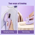 thumbnail image 4 of Handheld Foldable Garment Steamer-Machine, Mini Portable Home Travelling Dry Wet Electric Steams Ironing Iron, for Home Travel, 4 of 5