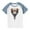 Navy, variant on Feancey Kid Graphic T Shirts Cute 3D Printed Round Neck Tops Raglan Short Sleeve Casual T-Shirt Toddler Boys Girls Tshirts Limited Time Sales Beige 5 Years