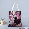thumbnail image 2 of Gwen: Spider-Woman Bolso de tela con estampado de lienzo para mujer, bolsa de compras reutilizable y estética, con cremallera interior, regalo para mujer,40*40cm., 2 of 6