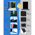 thumbnail image 4 of Tableta de dibujo TEKFUN LCD de 10 pulgadas para niños con lápiz capacitivo, paquete de 2, azul, 4 of 6