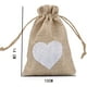 thumbnail image 2 of Bolsas de dulces para regalos 25 piezas Bolsas de yute Bolsas de boda Lámparas de Navidad Bolsas de dulces para regalos Bolsas de joyería llenas de lavanda, 2 of 5