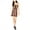 Brown, variant on FREE PEOPLE Womens Brown Strapless Mini Cocktail Pencil Dress M