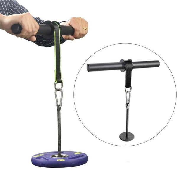 Forearm Wrist Blaster Roller Trainer Hand Wrist Roller Wrist Curl Exerciser Fitness Arm Strength Training Strengthener Black