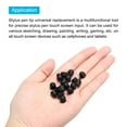 thumbnail image 4 of 30pcs Stylus Pen Tips Conductive Silicone Rubber Capacitive Screen Pens Tip 8mm, 4 of 6