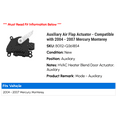thumbnail image 2 of Auxiliary Air Flap Actuator - Compatible with 2004 - 2007 Mercury Monterey 2005 2006, 2 of 3