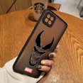 thumbnail image 3 of Matte Case for OPPO A97 A96 A95 A94 A93 A92 A92S A78 A74 A73 A72 A57 A55 A54 A53 A17 A16 4G 5G Case Marvel Spiderman Venom LOGO, 3 of 5