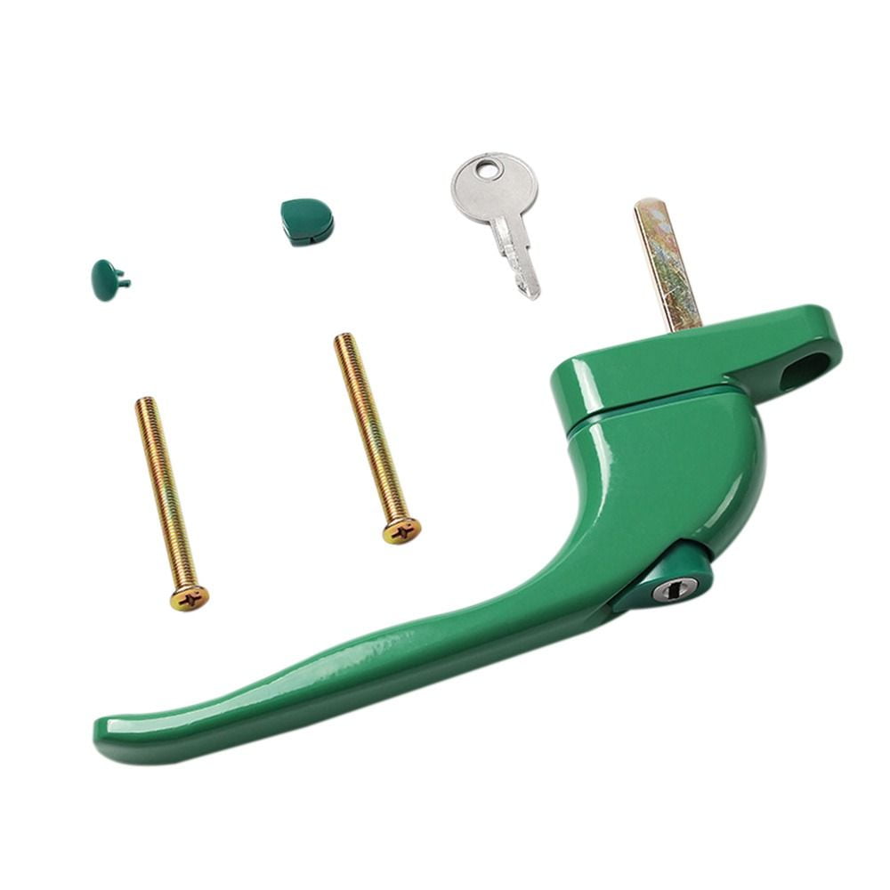 Spindle Locking Universal Aluminum Alloy Latch Locks Double Glazing Window Handle Door Handles