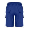 thumbnail image 5 of QNANSPI Boys Summer Cargo Shorts 7" Lightweight Active Shorts Elastic Waist Outdoor Shorts for Hiking Golf Everyday Wear 5-15Y, 5 of 6