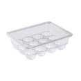 thumbnail image 2 of Clear Pantry Organizer Bins Household Plastic Food Storage Basket Box for Kitchen Countertops Cabinets Refrigerator Freezer, 2 of 3