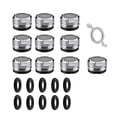 thumbnail image 1 of jesticaly 1 Set Faucet Aerators Sink Replacement Mesh Nozzles Anti-corrosion Waterproof Bathroom Faucets Filter Threads Adapter No.1 1Set, 1 of 6