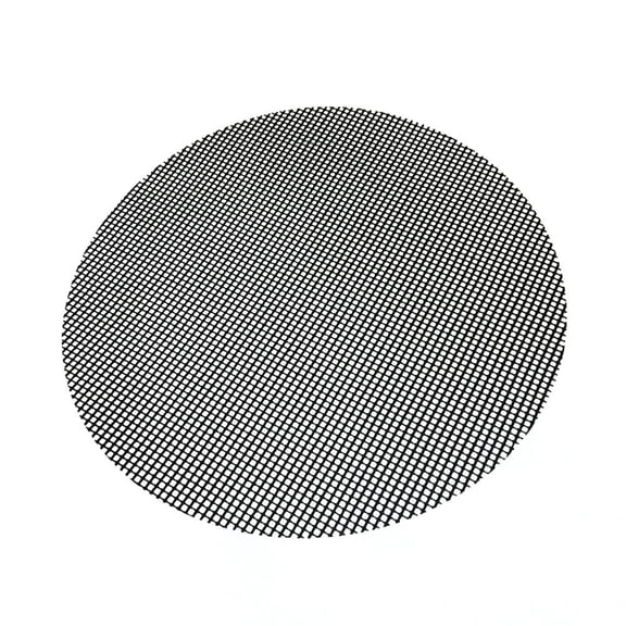 FELTECHELECTR Grill Mats Heat Resistant Easy to Clean Black 1Pcs 15.7in Diameter