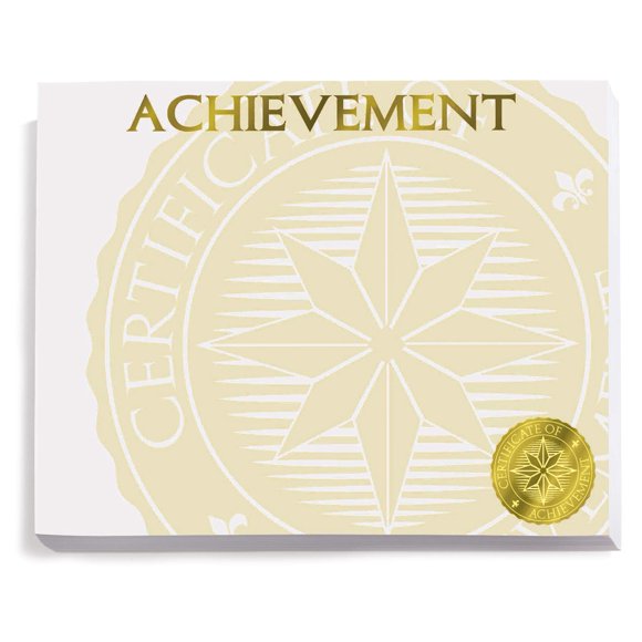 PaperDirect Gold Foil Achievement Award Specialty Certificates, 8½ x 11, 50 Count, Certificates and Awards Paper, for School, Work, Diplomas & Award Certificates
