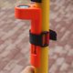 thumbnail image 3 of 4X Poste de Centrado Ensamblaje de Burbuja de Nivelador de Poste de Fibra de Carbono Correa de en ÁNgulo Recto Vertical PortáTil Naranja, 3 of 4