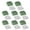 Retro green, variant on XDA Height Keycap Set of 8 for Mechanical Keyboards with Backlight Easy to Clean and Classical Color Optional