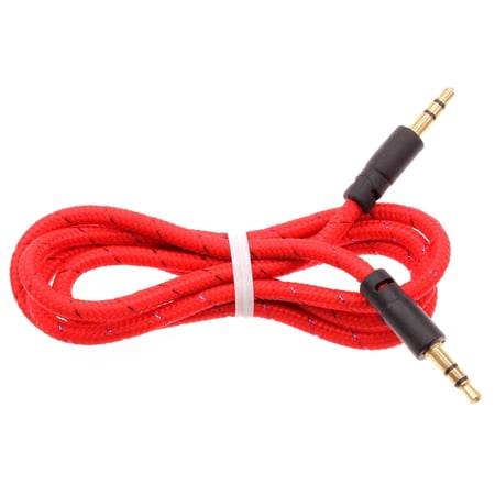 3.5mm Aux Cable for Samsung Galaxy A13 5G A03s Phones - Adapter Car Stereo Aux-in Audio Cord Speaker Jack Wire Braided
