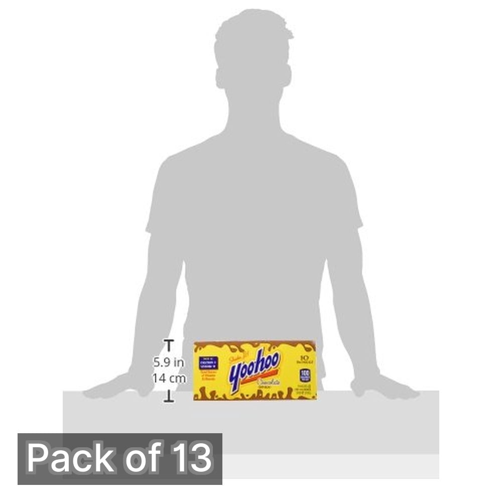 Yoo-Hoo Chocolate Drink 10-Count 6.5 fl oz Box (Pack of 13)