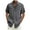 Dark Gray, variant on fartey Mens Plus Size Cotton Linen Blouses Button Down Solid Color Shirts Breathable Relaxed Summer Short Sleeve Lapel Tops, 3XL-5XL