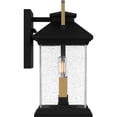 thumbnail image 4 of Henderson 2-Light Earth Black Outdoor Wall Lantern, 4 of 5