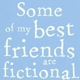 thumbnail image 3 of CafePress - Fictional Friends Dark T Shirt - Light T-Shirt - CP, 3 of 4