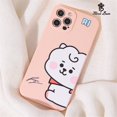 thumbnail image 1 of Caso del teléfono para iphone 12 13 moda BTS Bangtan Boys bt lindo de dibujos animados bebé 21 TATA KOYA RJ MANG CHIMMY SHOOKY caso Iphone 7 8 SE2020 7Plus 8plus X XS XR XSMax 11Pro max 12 Pro max 13, 1 of 4