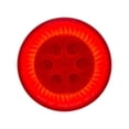 thumbnail image 3 of (2) 4" Round Red LED Turbine Turn Signal Light Red Lens Truck Trailer RV, 3 of 6