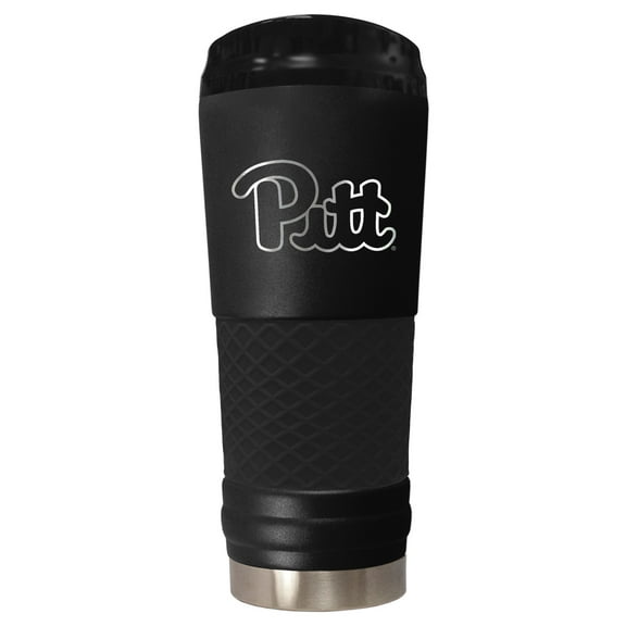 Black Pitt Panthers Stealth Matte 24oz Tumbler