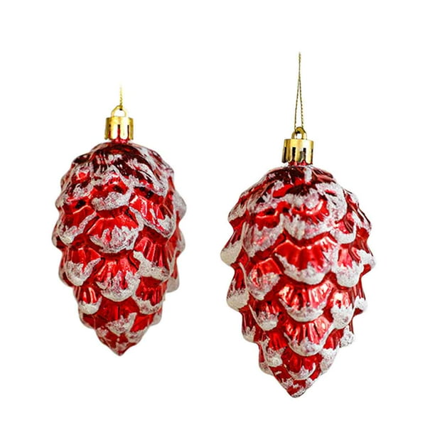 Adornos navideños, juego de 2 gorros navideños y bastones de carameloDecoraciones navideñasColgantes pequeños