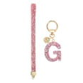 thumbnail image 1 of Llavero de Letra Inicial para Mujeres, Llavero de Alfabeto G con Rhinestone, Encanto Brillante con Corazón para Accesorios de Mochila, Bolso, Llave de Coche, Lanyard, Rosa, 1 of 7