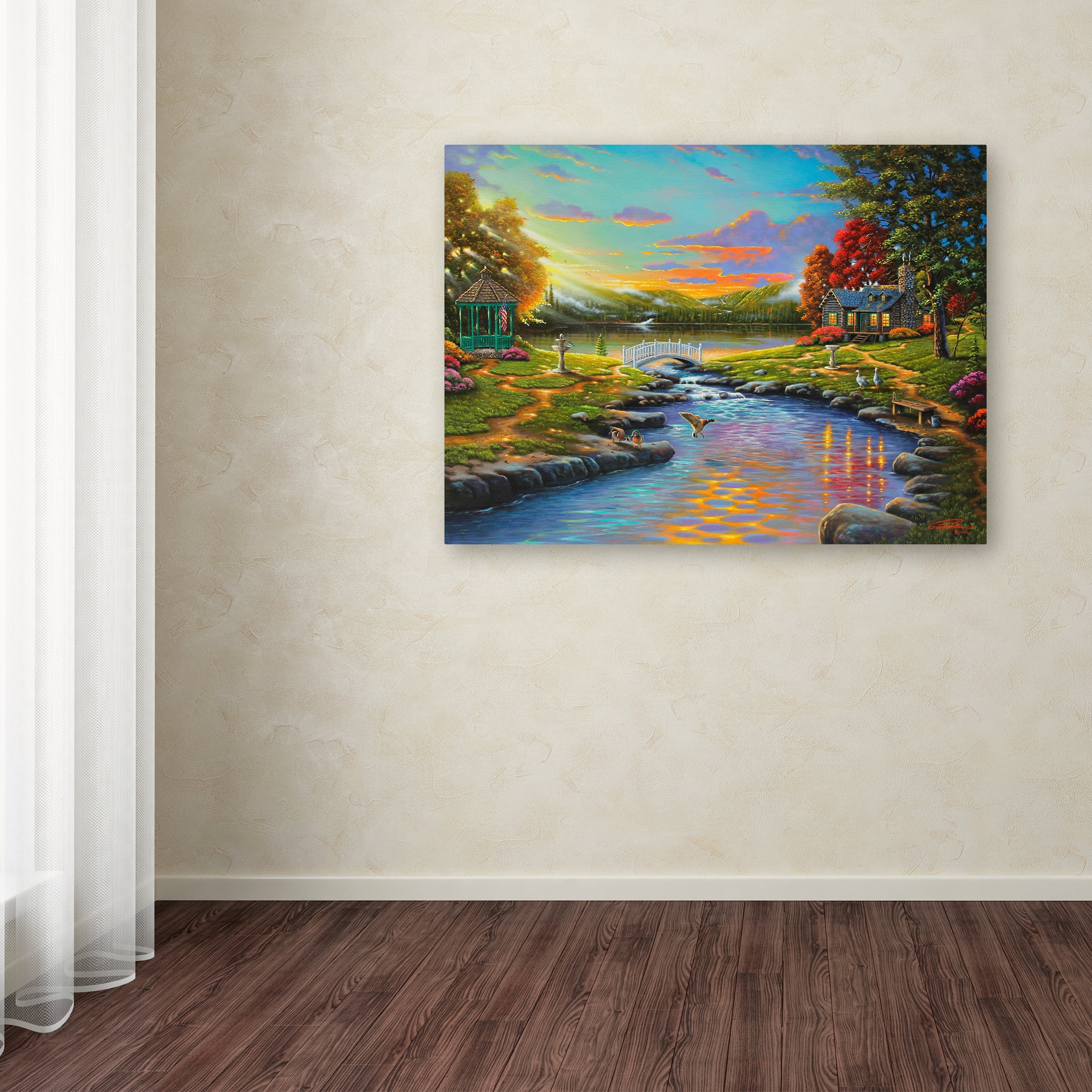 Trademark Fine Art 'Sweet Harmony' Canvas Art by Geno Peoples
