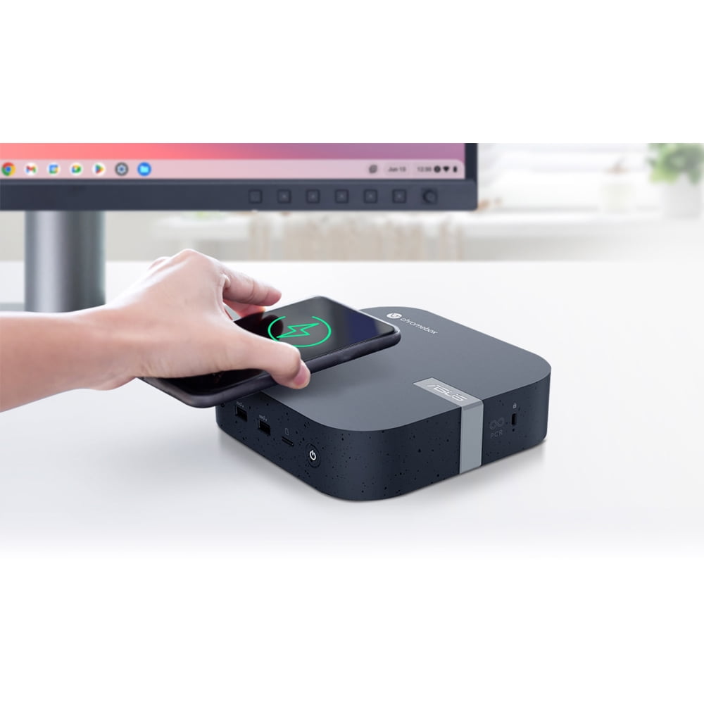Asus Chromebox 5a Chromebox - Intel Core i5 13th Gen i5-1335U - 8 GB - 128 GB SSD - Mini PC - Eco Black - Intel Chip - ChromeOS - Intel Iris Xe Graphics DDR5 SDRAM - IEEE 802.11ax Wireless LAN - 90 W