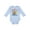 AE-Light Blue, variant on Inktastic Happy 1st Birthday Monkey Party Theme Boys or Girls Long Sleeve Baby Bodysuit