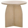 thumbnail image 6 of Safavieh Barazi Modern Wood Round End Table, Natural, 6 of 9