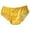 Yellow, variant on AWZXDE Women's Solid Color Hollow Thin Strap Lace Satin Stitching Triangle Panties Comfortable Breathable Panties For Women Yellow,XL