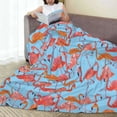 thumbnail image 6 of Sikiie Flamingo Ultra-Soft Micro flannel Blanket Luxury All Seasons Warm Blanket for Bedding Sofa and Travel (4 sizes)-50"x40", 6 of 7