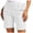 White, variant on Qiopertar Plus Size Stretch Twill Shorts for Women Pull On Hiking Shorts Elastic Waist Casual Summer Shorts with Pockets Regular Fit Comfy Travel, Green S