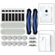 thumbnail image 3 of Mop Cloths and Brush Set Compatible with For Ecovacs For DEEBOT N30 Pro, 3 of 9