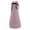 Wine, variant on Besolor Sun Visor Hats for Women Wide Brim Straw Ponytail UV Protection Summer Beach Hat Packable Foldable Travel Cap