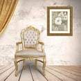 thumbnail image 3 of Murdock, Ramona 15x18 Gold Ornate Wood Framed with Double Matting Museum Art Print Titled - Golden Age Floral II, 3 of 4