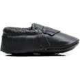 thumbnail image 6 of Leather Baby Moccasins Hard Soled Tassel Crib Toddler Shoes for Boys and Girls, 6 of 7