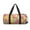 Pink Donut And Blue, variant on Pink Donut and Blue print Round Travel Duffel Bag is a foldable gym bag with an inner pocket, perfect for travel sports