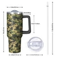thumbnail image 2 of Mega Mug 40oz – Stainless Steel Insulated Tumbler with Handle and Straw, Large Capacity Travel Cup for Hot & Cold Drinks, 2 of 7