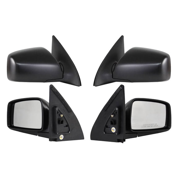 New Pair Door Mirrors Fits Kia Sportage 2005-2010 Powered Non-Heat 87620-1F21100