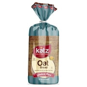 Katz Gluten Free Oat Bread | Gluten Free, Dairy Free, Nut Free, Soy Free, Kosher | (1 Pack, 21.4 Ounce Each)