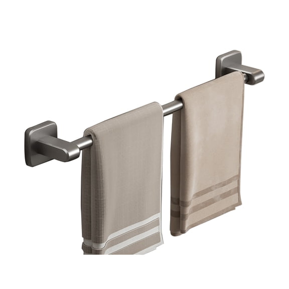 Self-Adhesive Bathroom Towel Storage Rack Wall Mounted Towel Organizers Towel Holder Easy Installation