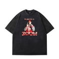 thumbnail image 3 of El Malilla Merch Cotton Vintage Wash Tee Shirt Crewneck Short Sleeved Graphic t Shirts Style10, 3 of 4