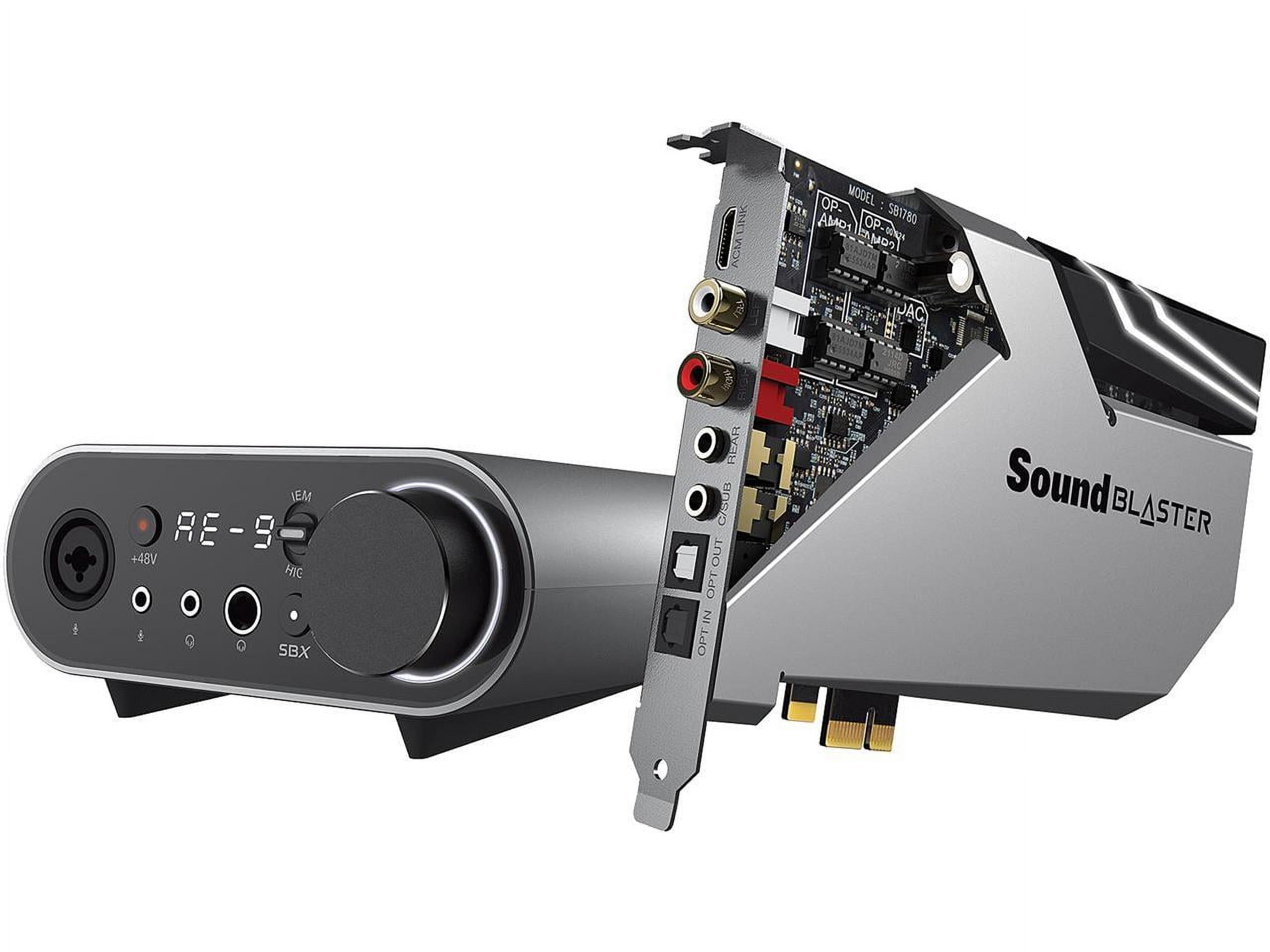 Creative Labs Sound BlasterX AE-5 Plus Hi-res PCI-e Gaming Sound