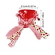 thumbnail image 3 of Sombrero Grande de Poliéster Rojo para La Punta Del Árbol de Navidad, con Lazo a Rayas y Adornos de Piruleta | Decoración Duradera para Árbol de Navidad de 8,6 Pulgadas | Decoración Navideña para El, 3 of 6