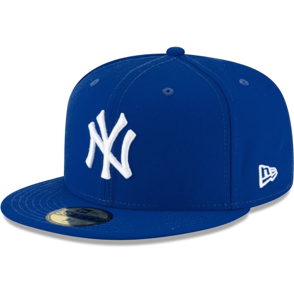 Men's New Era Royal New York Yankees White Logo 59FIFTY Fitted Hat